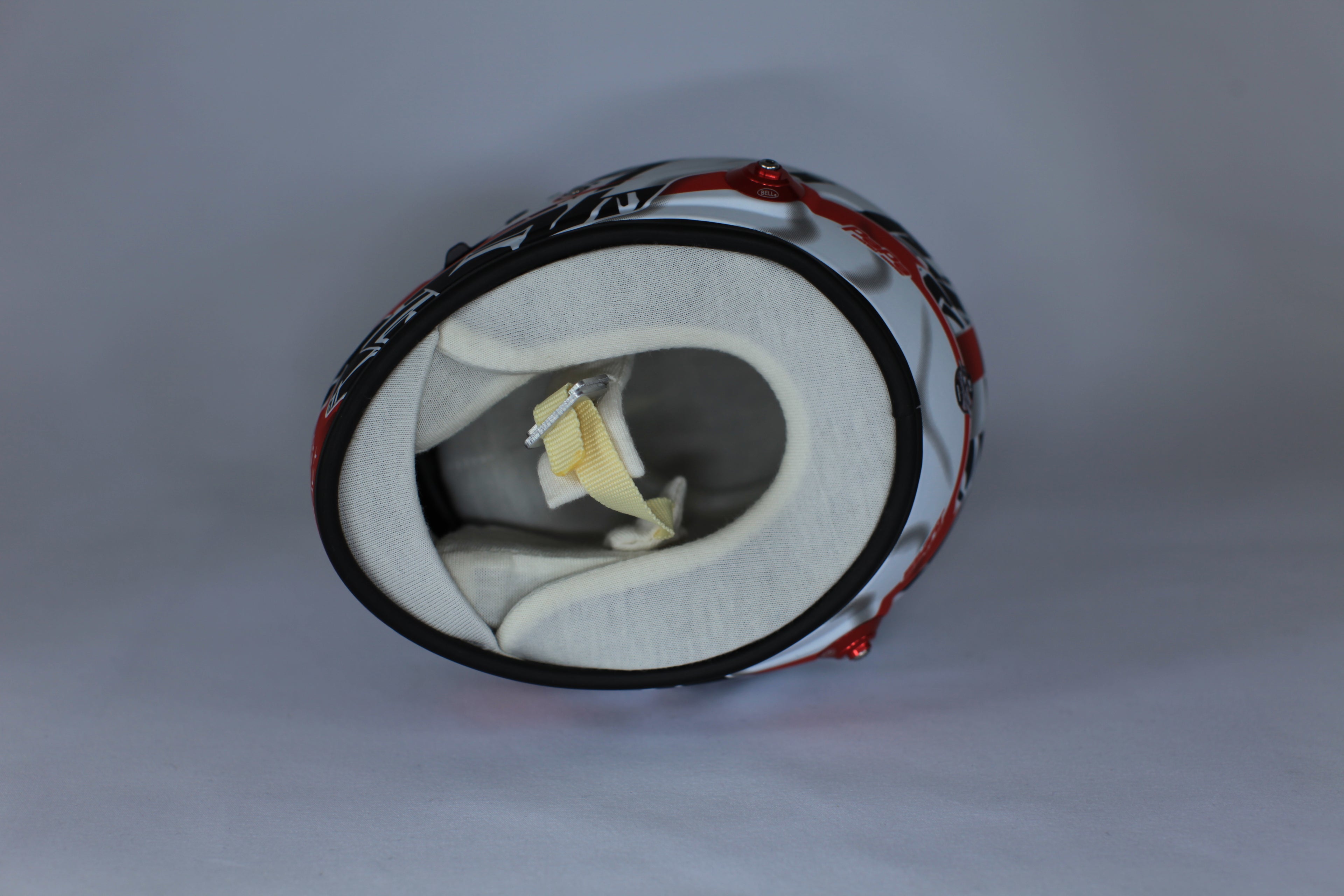 Charles Leclerc Ferrari 2021 signed helmet 1/2 scale