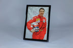 Photograph by Nigel Mansell Scuderia Ferrari Formula 1