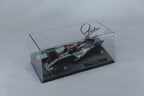 Miniature car signed by Lewis Hamilton, Mercedes Formula 1 2018, 1/43 scale