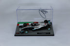 Miniature car signed by Lewis Hamilton, Mercedes Formula 1 2018, 1/43 scale