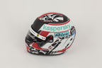 Profil gauche casque Bell Leclerc 2021 numéro 16 livrée rouge blanc noir