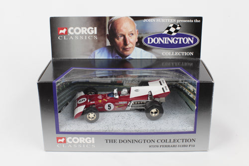 Miniature Corgi Classics Ferrari 312B2 F1 Donington Collection vue de face
