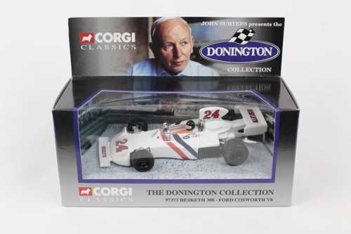Miniature Corgi Classics Hesketh 308 Ford Cosworth V8 Donington Collection vue de face