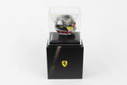 Casque miniature Charles Leclerc Monza 2024 signé Look Smart vue arrière