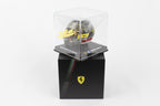 Casque Charles Leclerc édition Monza 2024 signé Look Smart demi-angle face droit