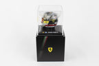 Casque miniature Charles Leclerc Monza 2024 signé Look Smart profil droit
