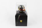 Casque miniature Charles Leclerc Monza 2024 signé Look Smart profil gauche